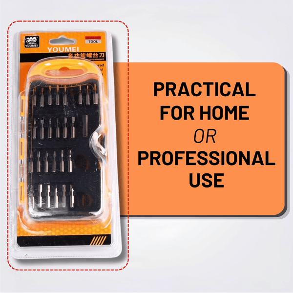 Compact Everyday Handy Screwdriver Kit