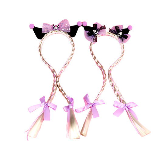 Kulomi Playful Twin Braid Headband
